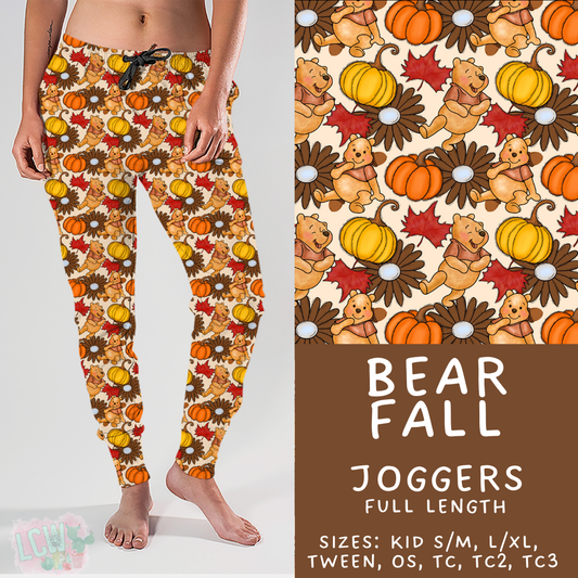 Batch #404 - Magical Fall 2 - Closes 8/29 - ETA mid/late October - Bear Fall Joggers