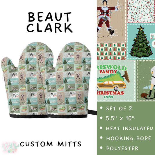 Batch #416 - Baking Spirits Bright 2 - Closes 9/19 - ETA early Nov - Beaut Clark Oven Mitts