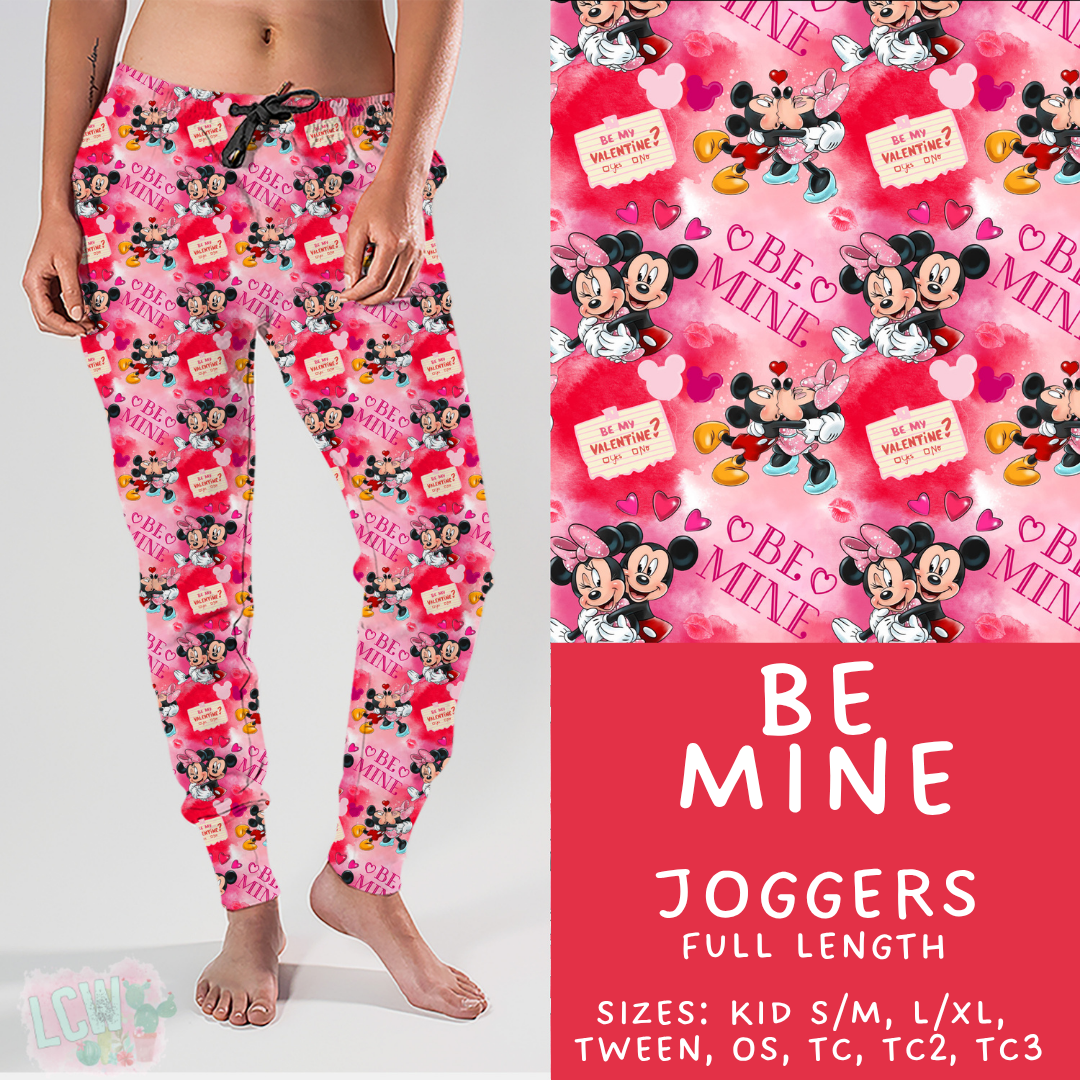 Batch #457 - Magical Character Love Collection - Closes 12/1 - ETA mid Jan - Be Mine Joggers