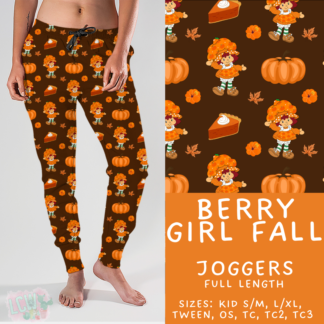 In Production - Batch #409 - Berry Girl Fall Joggers - TC2