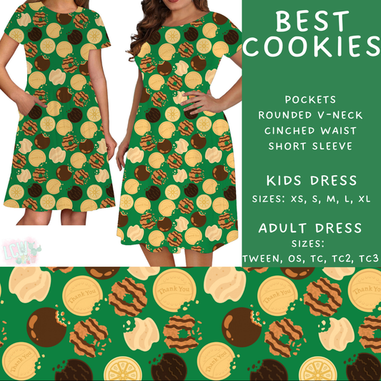 Batch #429 - Cookie Dealer 3 - Closes 10/13 - ETA late Nov - Best Cookies Women's & Girls Dresses