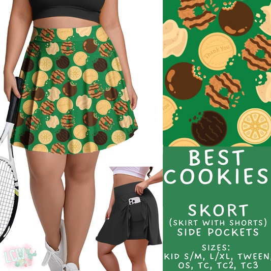 Batch #429 - Cookie Dealer 3 - Closes 10/13 - ETA late Nov - Best Cookies Skort