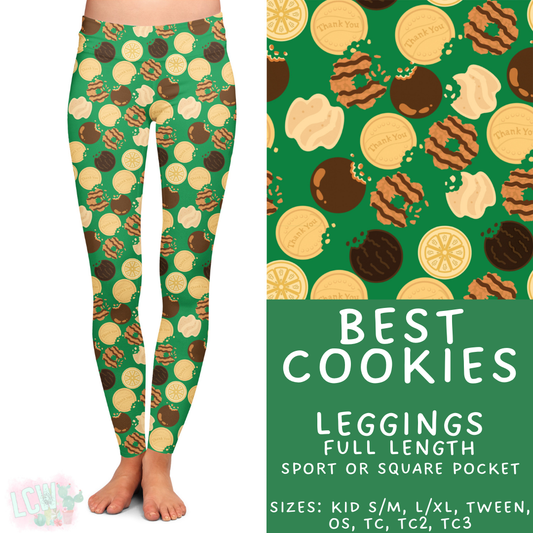 Batch #429 - Cookie Dealer 3 - Closes 10/13 - ETA late Nov - Best Cookies Full Length Leggings