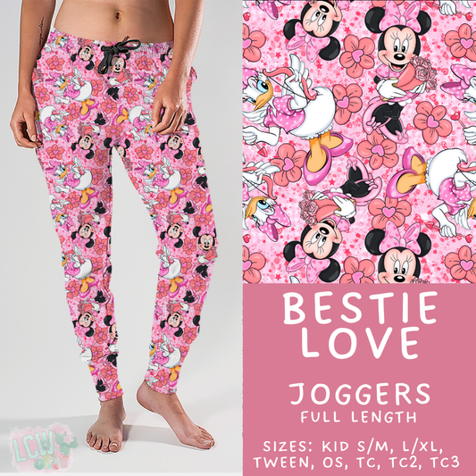 Batch #457 - Magical Character Love Collection - Closes 12/1 - ETA mid Jan - Bestie Love Joggers