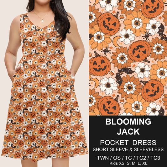 B302 - Preorder Blooming Jack Pocket Dress (Closes 7/24. ETA: early Oct)