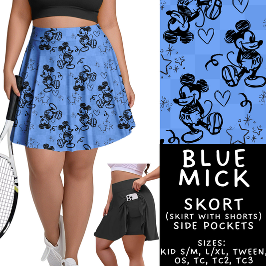Batch #449 - Magical Faves 15 - Closes 11/19 - ETA early Jan - Blue Mick Skort