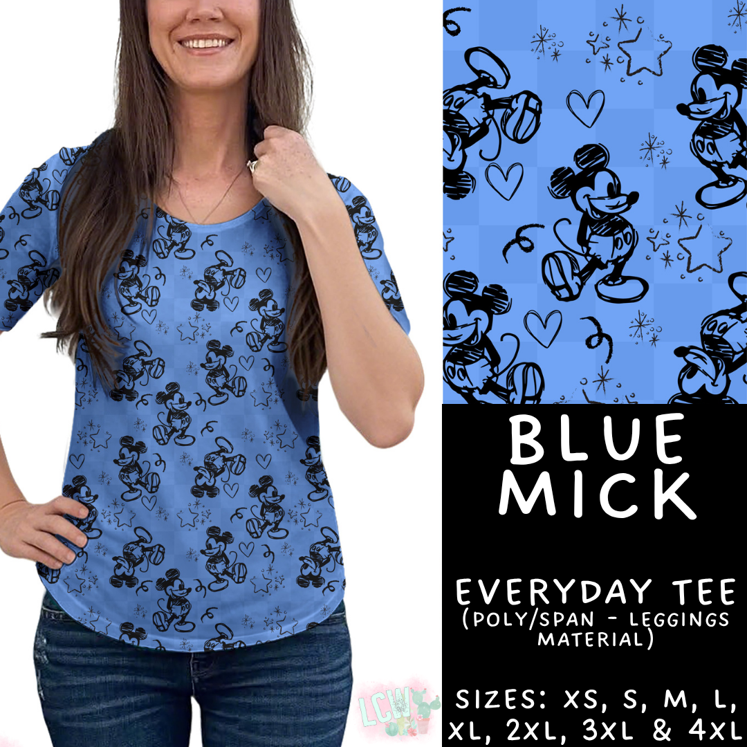 Batch #449 - Magical Faves 15 - Closes 11/19 - ETA early Jan - Blue Mick Everyday Tee