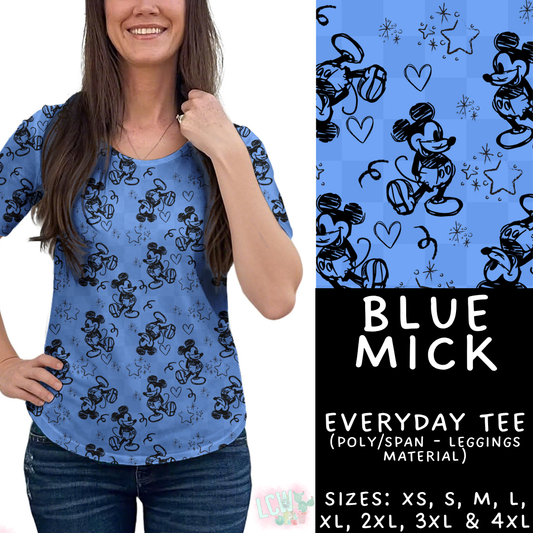 Batch #449 - Magical Faves 15 - Closes 11/19 - ETA early Jan - Blue Mick Everyday Tee