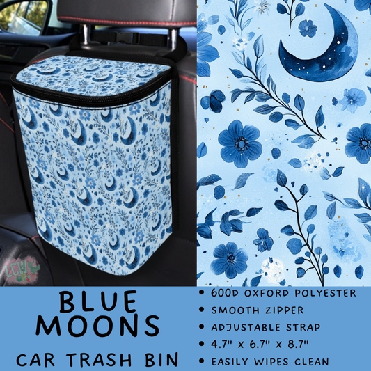 Batch #423 - Car Accessories - Closes 10/2 - ETA mid/late Nov - Blue Moons Car Trash Bin