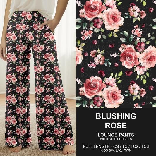 B262 - Preorder Blushing Rose Lounge Pants (Closes 11/23. ETA late Jan.)