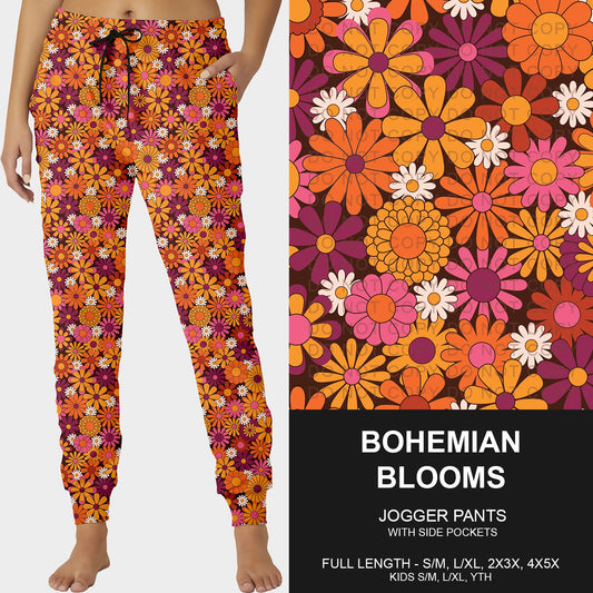 B257 - Preorder Bohemian Blooms Joggers (Closes 10/26. ETA late Dec.)