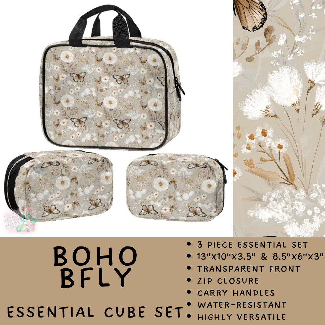 Batch #490 - Essential Cube Sets - Closes 2/13 - ETA mid April - Boho BFly Essential Cube Set - Alonna's Legging Land