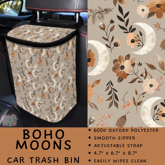 Batch #423 - Car Accessories - Closes 10/2 - ETA mid/late Nov - Boho Moons Car Trash Bin