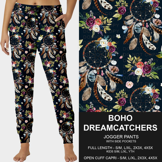 B227- Preorder Boho Dreamcatchers Joggers (Closes 5/04. ETA: mid July)