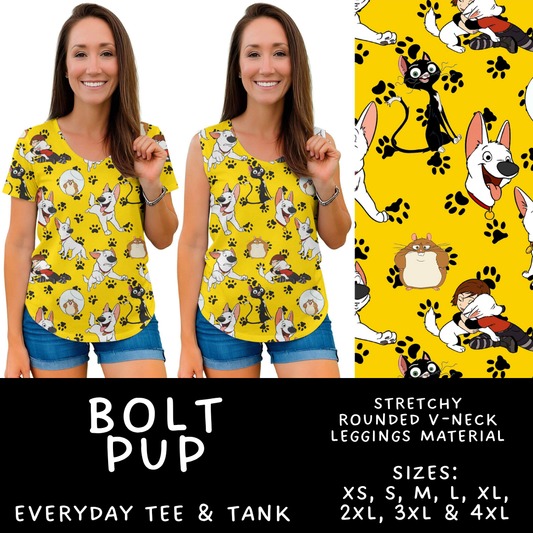 Batch #594 - Magical Faves 25 - Closes 10/5 - ETA early Dec - Bolt Pup Everyday Tank & Tee