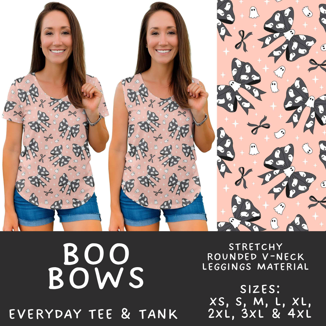 Batch #562 - Fun Run 25 - Closes 7/29 - ETA late Sept - Boo Bows Everyday Tank & Tee
