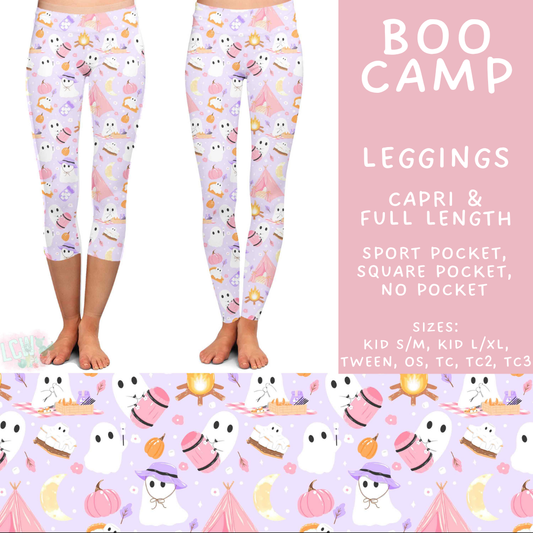 Batch #562 - Fun Run 25 - Closes 7/29 - ETA late Sept - Boo Camp Full and Capri Length Leggings