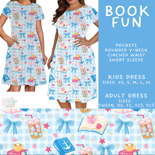 Batch #562 - Fun Run 25 - Closes 7/29 - ETA late Sept - Book Fun Adult & Kids Dresses