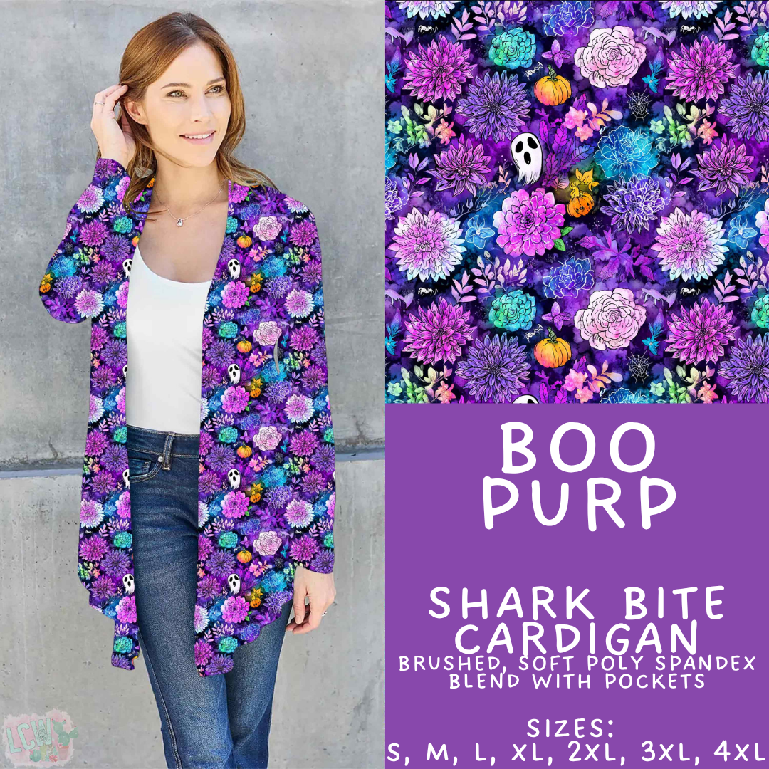 Batch #562 - Fun Run 25 - Closes 7/29 - ETA late Sept - Boo Purp Cardigan