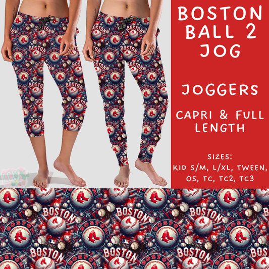 Batch #498 - Strike Out 3 - Closes 3/2 - ETA early May - Boston Ball 2 Full and Capri Length Joggers - Alonna's Legging Land