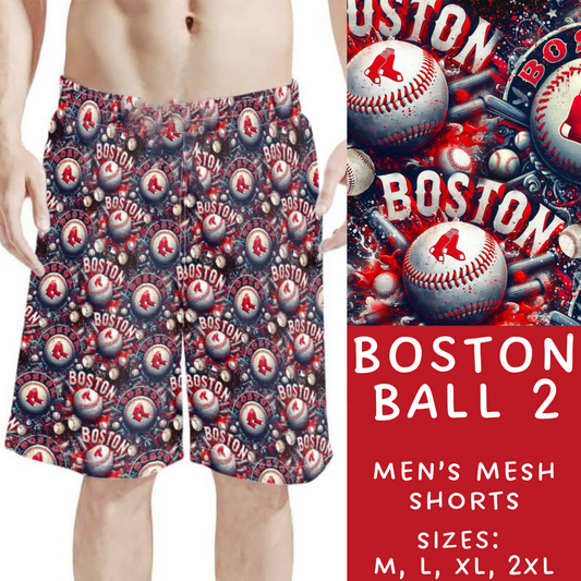 Batch #498 - Strike Out 3 - Closes 3/2 - ETA early May - Boston Ball 2 Men's Shorts