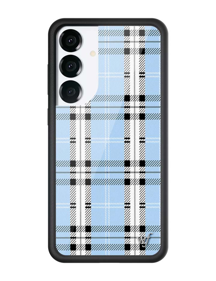 Plaid | Blue Samsung Galaxy Case