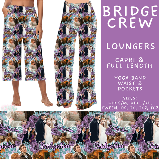 Batch #502 - Show Time - Closes 3/11 - ETA mid May - Bridge Crew Capri and Full Length Loungers