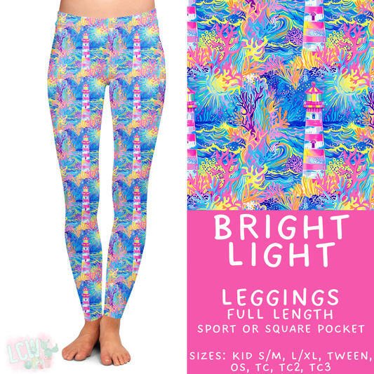 Batch #421 - Fun Run 15 - Closes 9/29 - ETA mid/late Nov - Bright Light Full Length Leggings