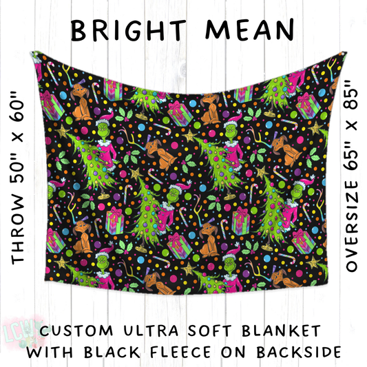 Batch #428 - Christmas Spirit - Closes 10/10 - ETA late Nov - Bright Mean Blanket