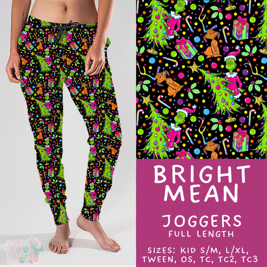 Batch #428 - Christmas Spirit - Closes 10/10 - ETA late Nov - Bright Mean Joggers