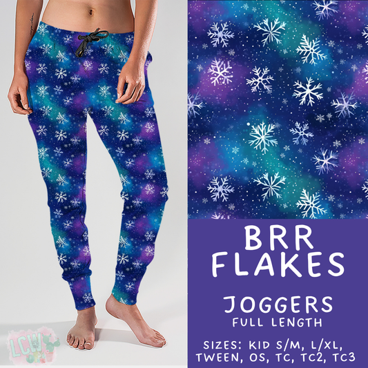 Batch #439 - Winter Watercolor 2 - Closes 10/30 - ETA mid Dec - Brr Flakes Joggers