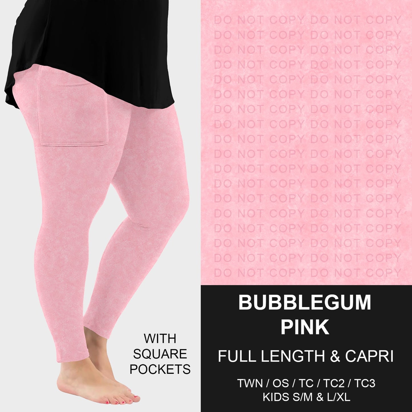 B280 - Preorder Bubblegum Pink w/ Pockets (Closes 3/22. ETA: late May)