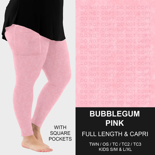 B280 - Preorder Bubblegum Pink w/ Pockets (Closes 3/22. ETA: late May)