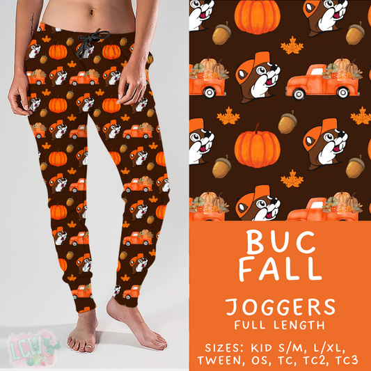 In Production - Batch #409 - Buc Fall Joggers - TC2