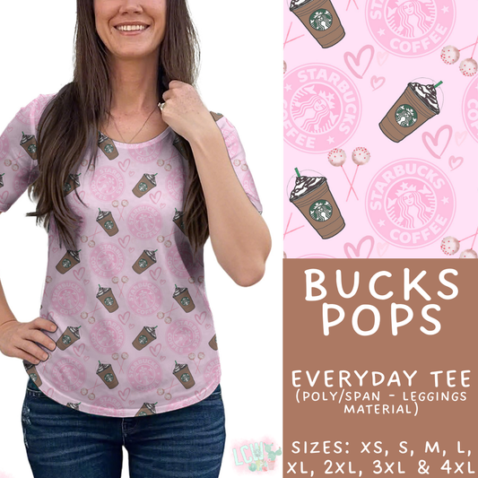 Batch #468 - Fun Run 18 - Closes 12/26 - ETA late Feb - Bucks Pops Everyday Tee