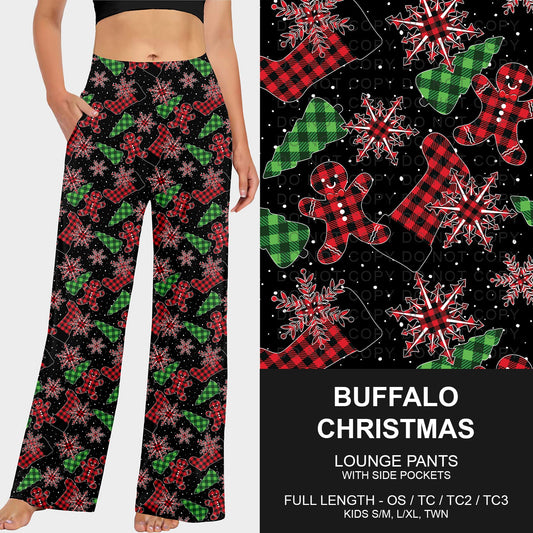 B253 - Preorder Buffalo Christmas Lounge Pants (Closes 9/28. ETA late Nov.)