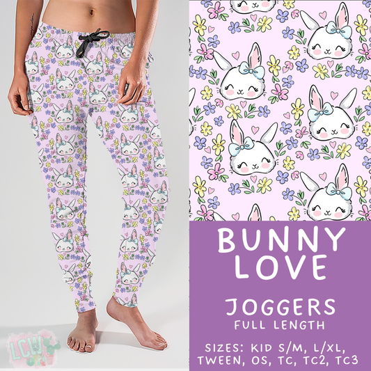Batch #478 - Bunny Trail Collection - Closes 1/12 ETA - Early March - Bunny Love Joggers