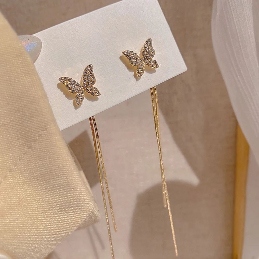 BUTTERFLY EARRINGS (PAIR) - Alonna's Legging Land