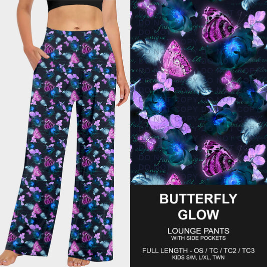 B258 - Preorder Butterfly Glow Lounge Pants (Closes 11/02. ETA mid Jan.)