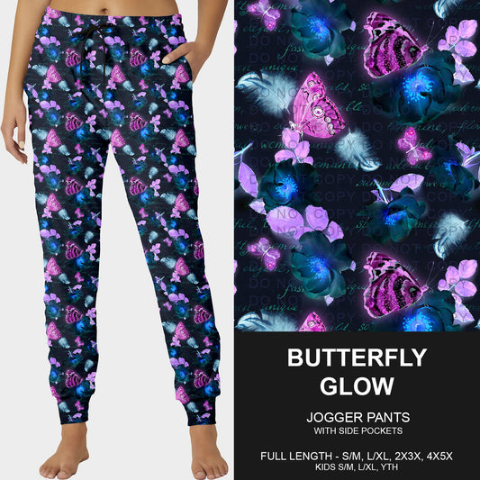 B258 - Preorder Butterfly Glow Joggers (Closes 11/02. ETA mid Jan.)