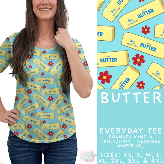 Batch #538 - Fun Run 23 - Closes 6/3 - ETA early August - Butter Everyday Tee