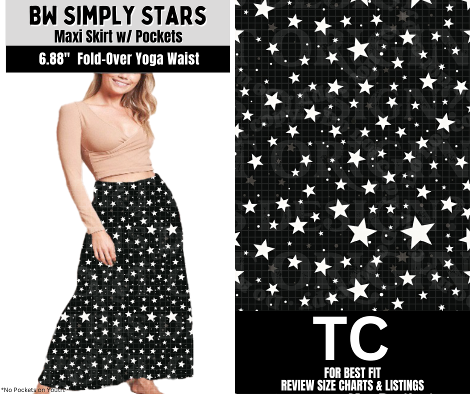 BW Simply Stars Maxi Skirt