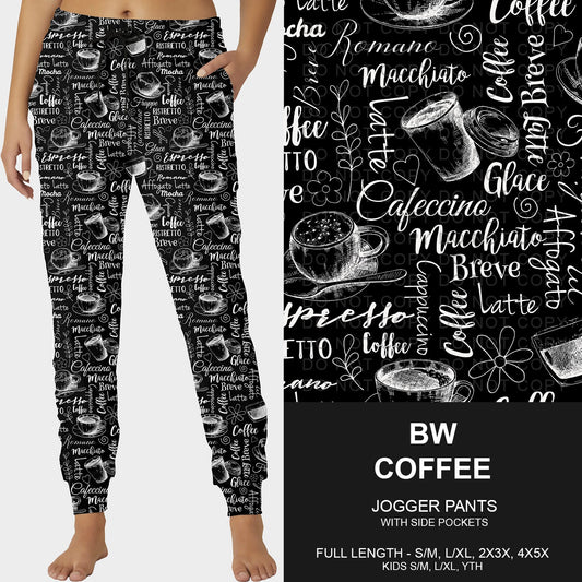 B252 - Preorder BW Coffee Joggers (Closes 9/21. ETA mid Nov.)