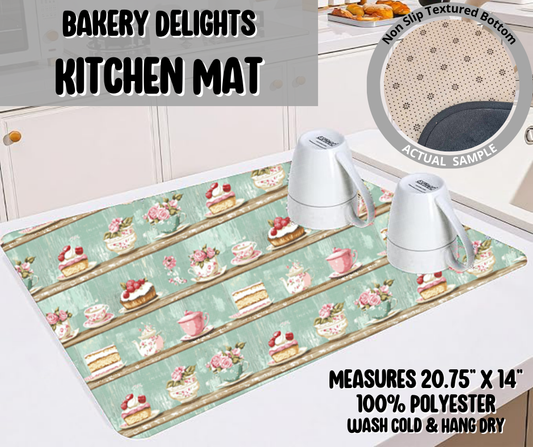 Preorder! Closes 5/22. ETA August. Bakery Delights Kitchen Mat