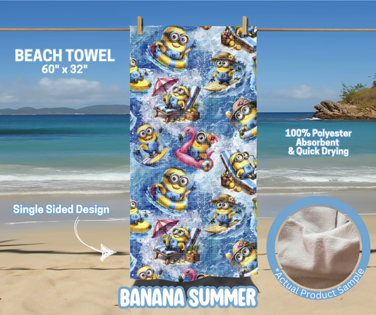 Preorder! Closes 5/15. ETA August. Banana Summer Towel