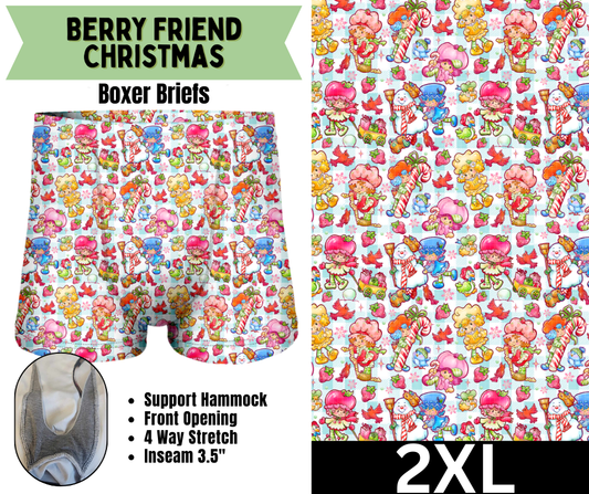 Berry Friend Christmas Boxer Briefs