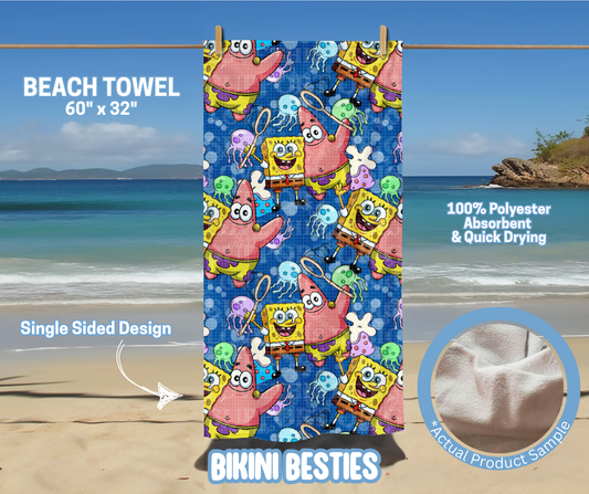 Preorder! Closes 5/15. ETA August. Bikini Besties Towel