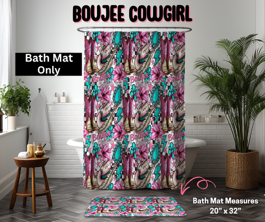 Boujee Cowgirl Custom Bath Mat