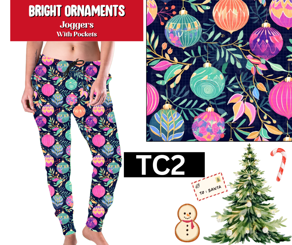 Bright Ornaments Joggers