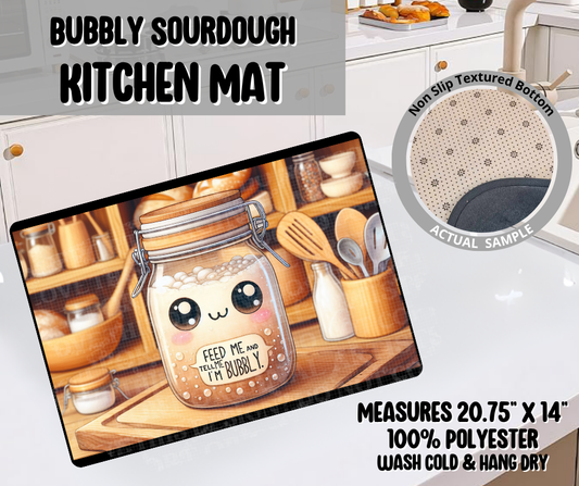 Bubbly Sourdough Kitchen Mat
